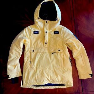 Women’s Dope Snow yellow Puffer Ski Jacket